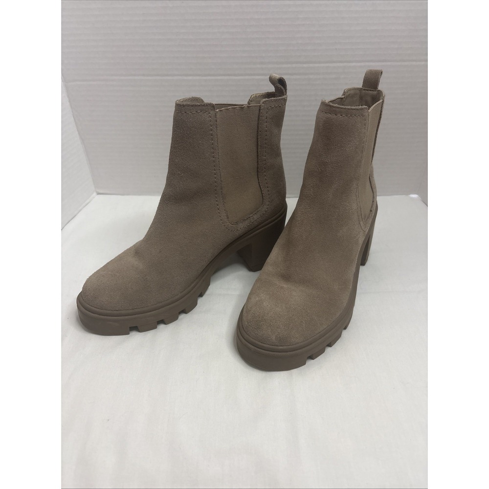 Women's Splendid Chelsea Boots -US -7M Tan/Brown  Used Without Box